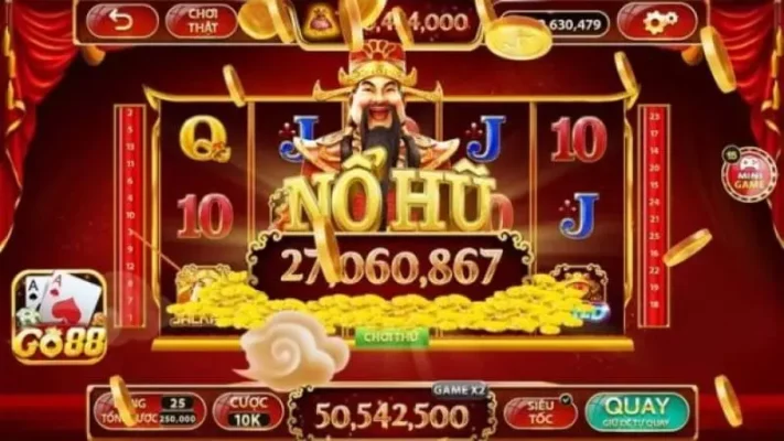 Nhung nut tinh nang hien thi trong game than tai tai Go88 Android