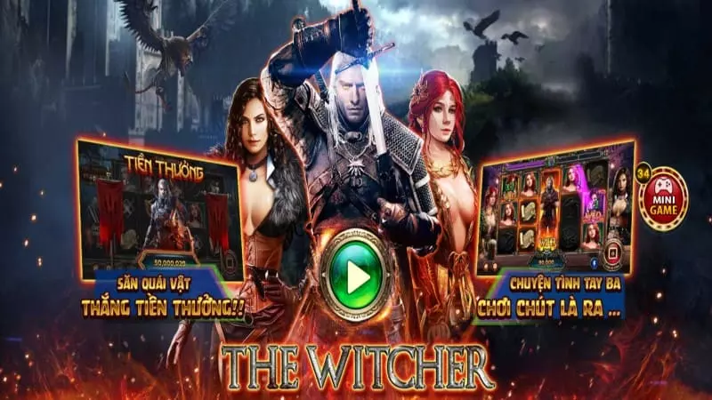 Thong tin gioi thieu game the witcher tai Go88