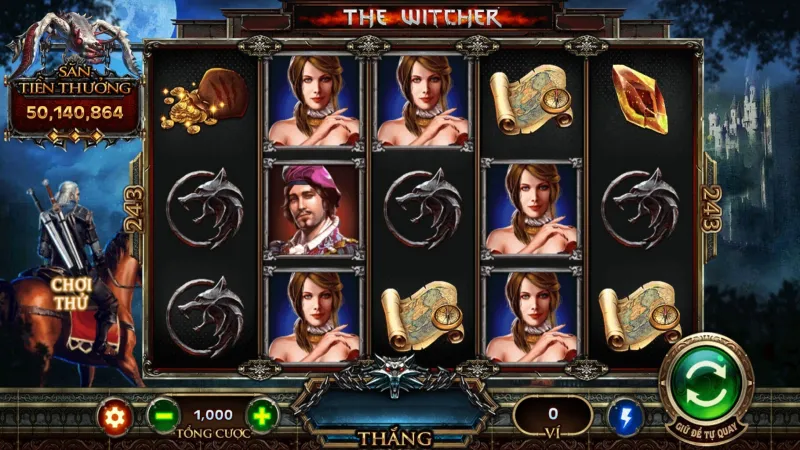 Ty le doi thuong khi choi the witcher tai Go88